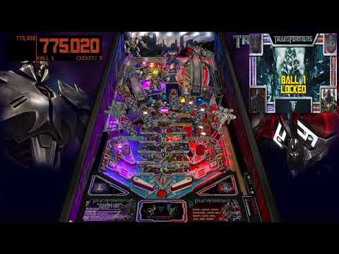 JP's Tarnsformers 3 0 VPX table and Pup Pack Test