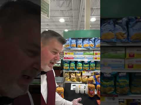 Demonstração do produto ￼ no supermercado Publix ￼ Boynton Beach, Flórida