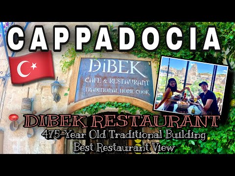#TURKEY! Walking Tour Göreme | Dibek restaurant : in a 475-year-old traditional Building!