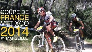 preview picture of video 'Coupe de France VTT XCO 2014 Cassis Part 1/3 Hommes Espoirs & Séniors Compétition X-Country MTB Race'