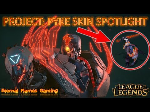 League Of Legends | * New * Project Skins August 2019 | Project : Pyke Skin Spotlight