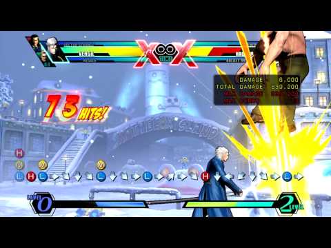[UMVC3] Wesker/Vergil/Strange concept combo (1.2M damage/-0.3 meter)