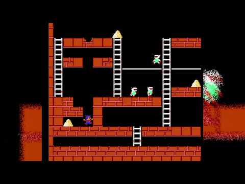 🕹 Lode Runner | Stage 02 | Retro Games | Nintendo | NES | Family Computer Game | Konami | Video Game