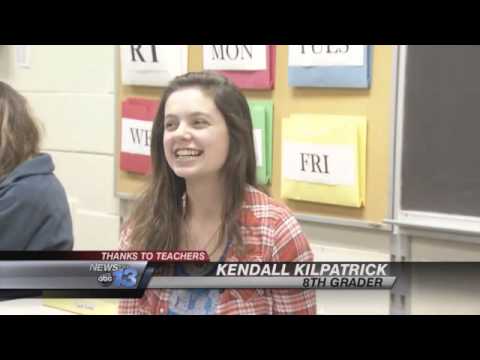 Thanks to Teachers: Sam Henry - Rugby Middle School