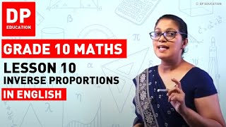 Lesson 10 Inverse Proportions   Maths Session for 