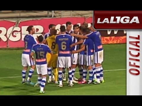 Gol de Álvaro Antón (1-0) en el Recreativo de Huelva - Hércules CF - HD