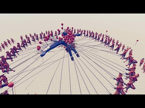 Special Secret Units vs 60x Harpooners + 70x Balloon Archer PART 3 - TABS - TIGER