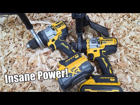 Awesome Power! DEWALT 20V Hammer Drill With Anti-Rotation Safety DCD1007WW1  DCD1007B #dewalt