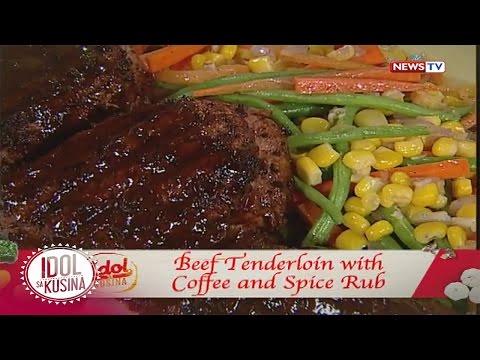 Idol sa Kusina: Beef Tenderloin with Coffee and Spice...