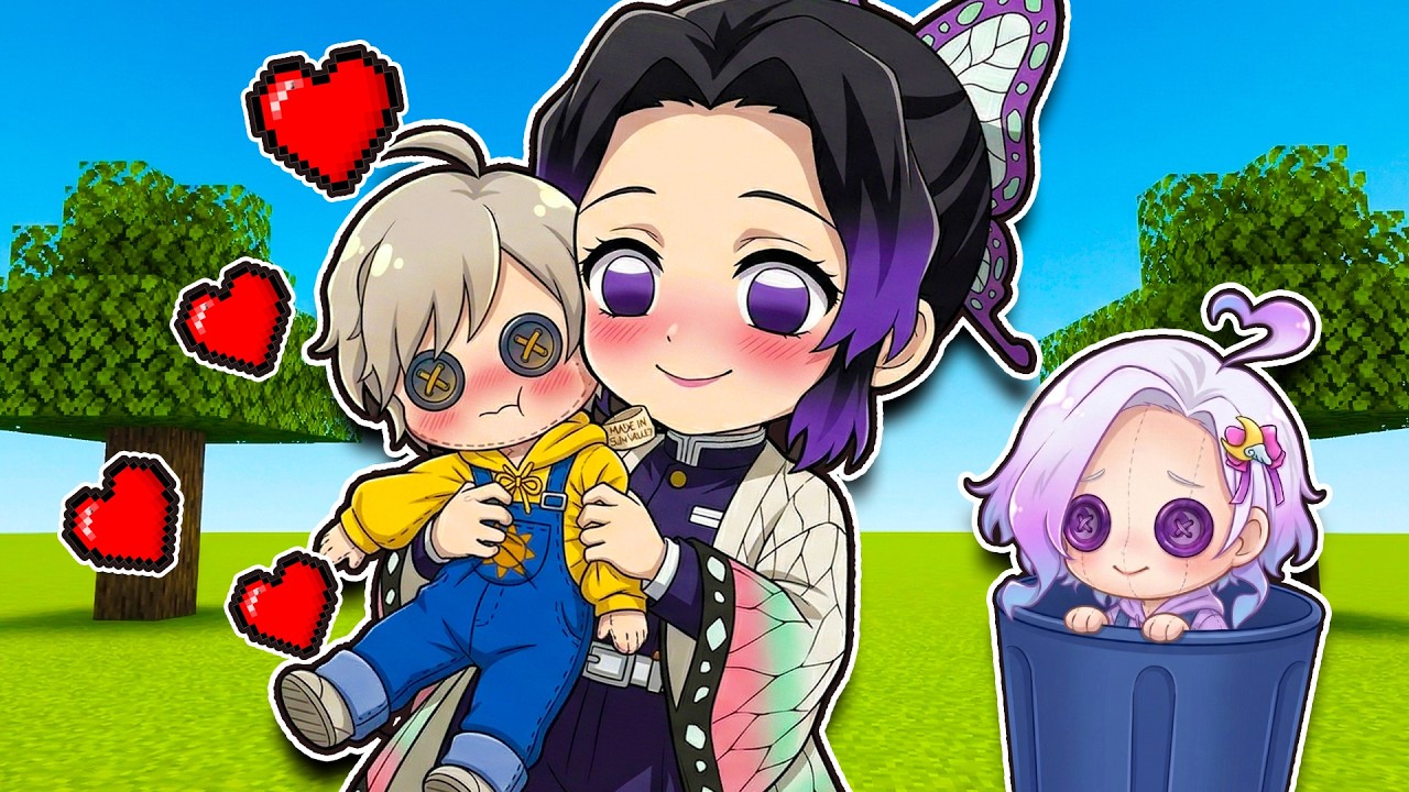 しのぶさんの恥ずかしいい秘密が人形になったら発覚した！？【 マイクラ / まいくら / Minecraft 】【ぱちしえ】