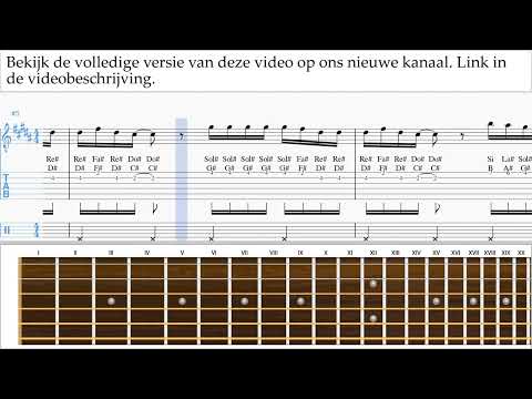 Gitaar Leren Spelen Shakira - Acróstico Tablatura um-a-n799 voorvertoningen