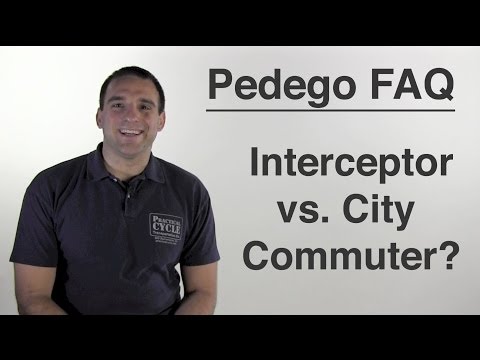 Pedego FAQ: What's the difference between the Interceptor and the City Commuter?