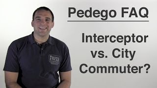 preview picture of video 'Pedego FAQ: What's the difference between the Interceptor and the City Commuter?'