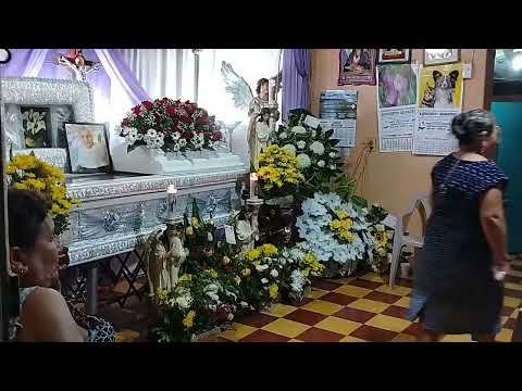 Velación de Sra. Graciela Rivera en Nueva Granada, Usulután.