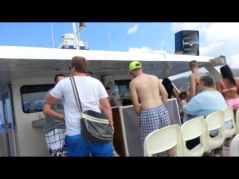 You're shining - Raverz Ibiza boat party