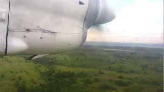 preview picture of video 'AeroGaviota An-26B - Approach & Landing Rwy 03 at La Habana Playa Baracoa Airport (UPB), Cuba'