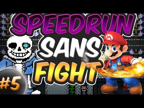 Speedrun: Genocide-Sans fight-Undertale | Super Mario Maker #5