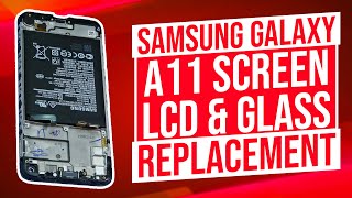 Samsung Galaxy A11 screen / LCD & Glass replacement DETAILED