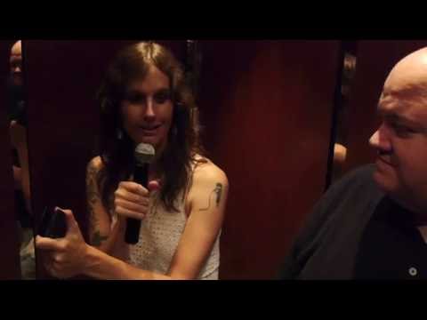 Comedians in an Elevator Telling Jokes - Jaye McBride