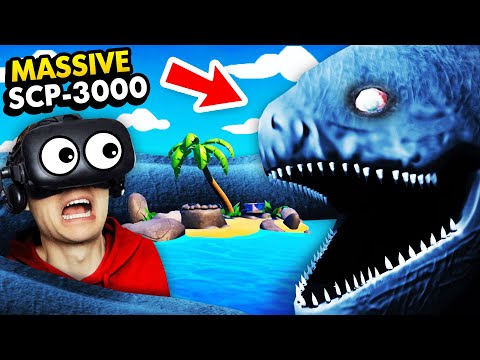 Surviving On VR ISLAND From SCP-3000 ANANTASHESHA