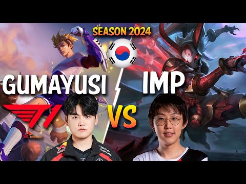 T1 Gumayusi EZREAL vs imp KALISTA ADC - Patch 25.S1.1 KR Ranked | lolrec