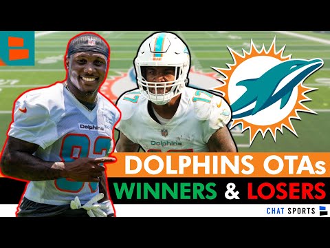 Miami Dolphins OTAs Winners And Losers Ft. Jaylen Waddle, Malik Washington & Channing Tindall