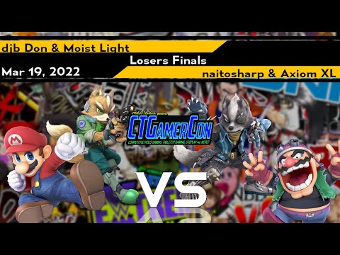 [Smash Ultimate] djb | Don & Moist | Light vs naitosharp & Axiom XL - CT Gamercon 5 (L.Finals)