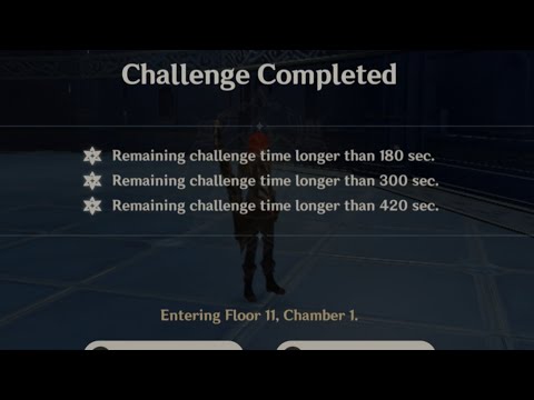 Spiral Abyss Floor 10 Chamber 3 3/3 Stars | Genshin Impact