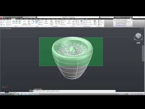 AUTO CAD 3D JET ENGINE #technicalsupportcadcam