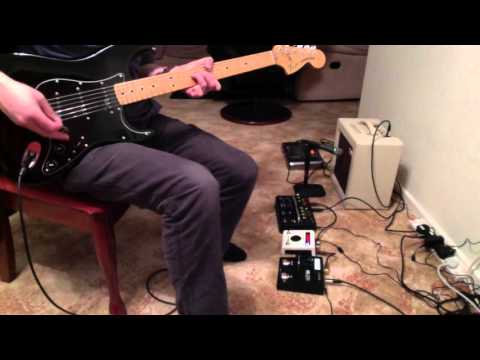 U2 Streets Organ Intro Sound Using Guitar