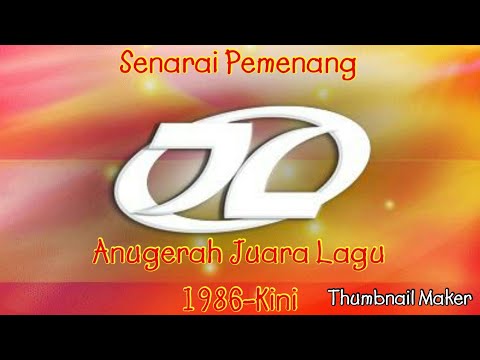 Senarai Pemenang Anugerah Juara Lagu 1986-Kini-List Winner Champions Of The Song Award 1986-Present