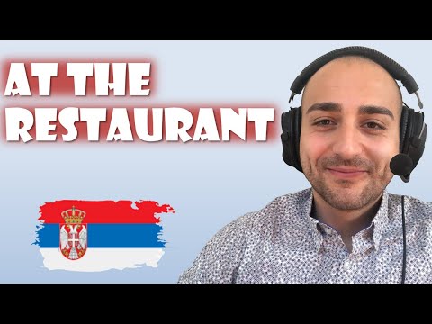 Learn Serbian ★ At the restaurant ★ Croatian & Bosnian CC