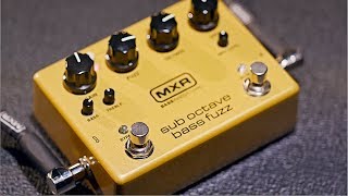 MXR Sub Octave Bass Fuzz - Video