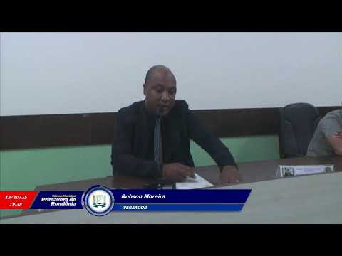 35º SESSÃO ORDINÁRIA CÂMARA DE PRIMAVERA DE RONDÔNIA