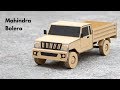 How To Make RC Mahindra Bolero Pick Up From Cardboard Mahindra Rise Very Simple DIY