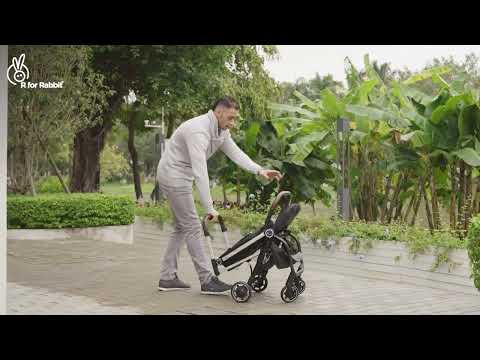 R for Rabbit Street Smart 360-Degree Rotatable Kids Stroller