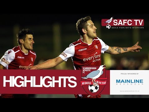 Highlights: Scarborough Athletic v Mossley - 19/09/2017