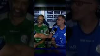 EX-GOLEIROS DO VASCO CARLOS GERMANO E HÉLTON ARRUDA COMENTAM REENCONTRO