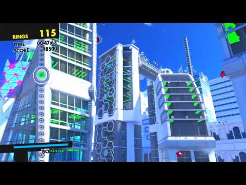 Sonic Forces speedrun Metropolitan Highway personal record