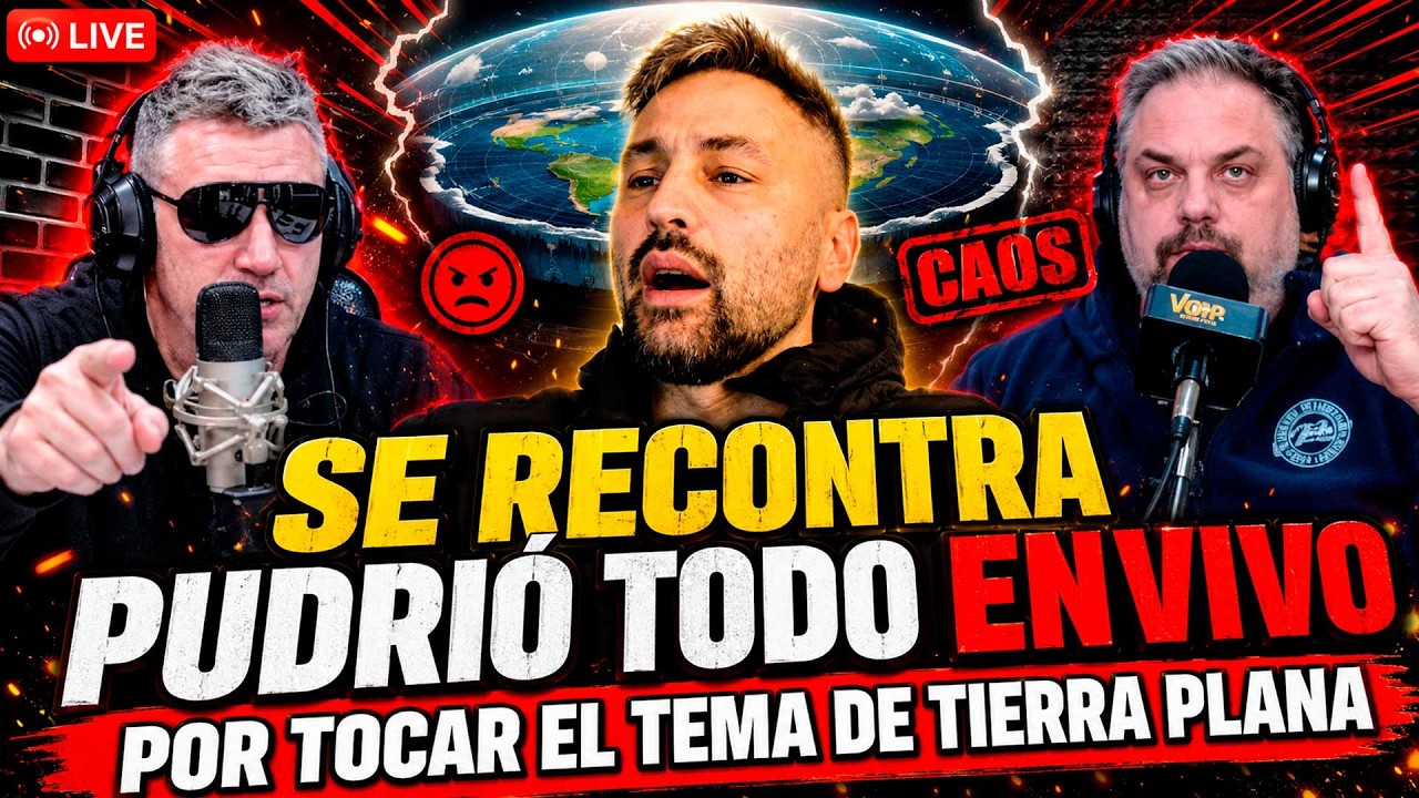 Se recontra pudrio todo por tocar EL TEMA DE TIERRA PLANA // IMPERDIBLE
