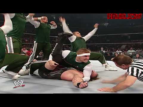Rob Van Dam vs. Spirit Squad | April 17, 2006 Raw