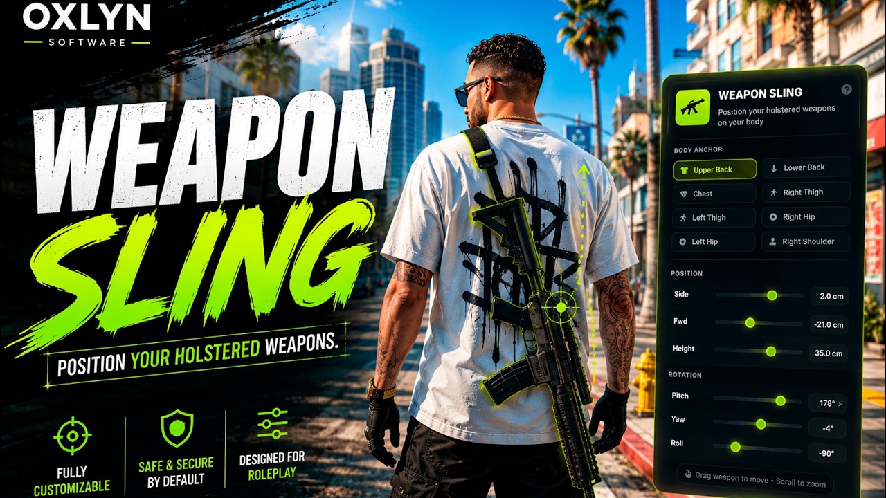 Oxlyn | Advanced Weapon Sling Editor