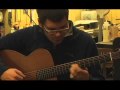 Danny Combs plays "Contemplation" on a Batson Guitar