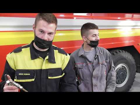 Odborná prax žiakov odboru mechanik hasičskej techniky