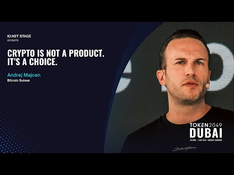 Crypto is Not a Product. It’s a Choice. - TOKEN2049 Dubai 2025