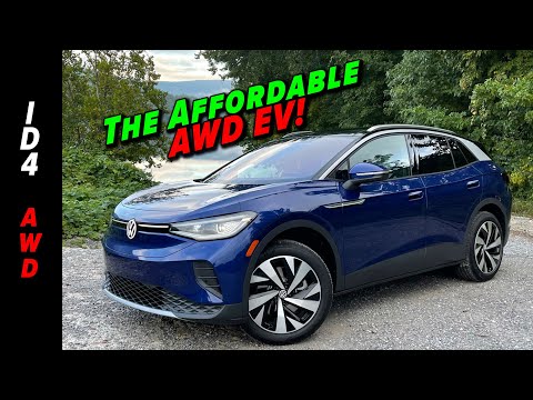 The Most Affordable AWD EV Is The New 2022 Volkswagen ID.4 AWD!