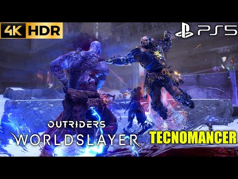 (PS5) Outriders Worldslayer DLC Technomancer Solo Gameplay Walkthrough 4K 60FPS HDR No Commentary