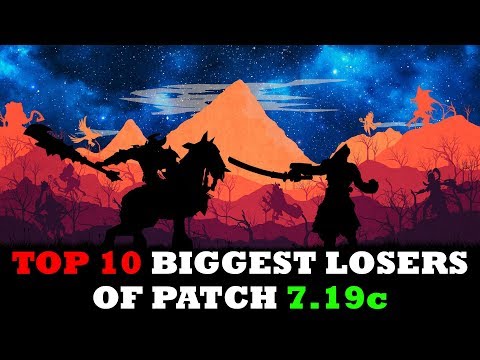 Top 10 biggest losers of patch 7.19c