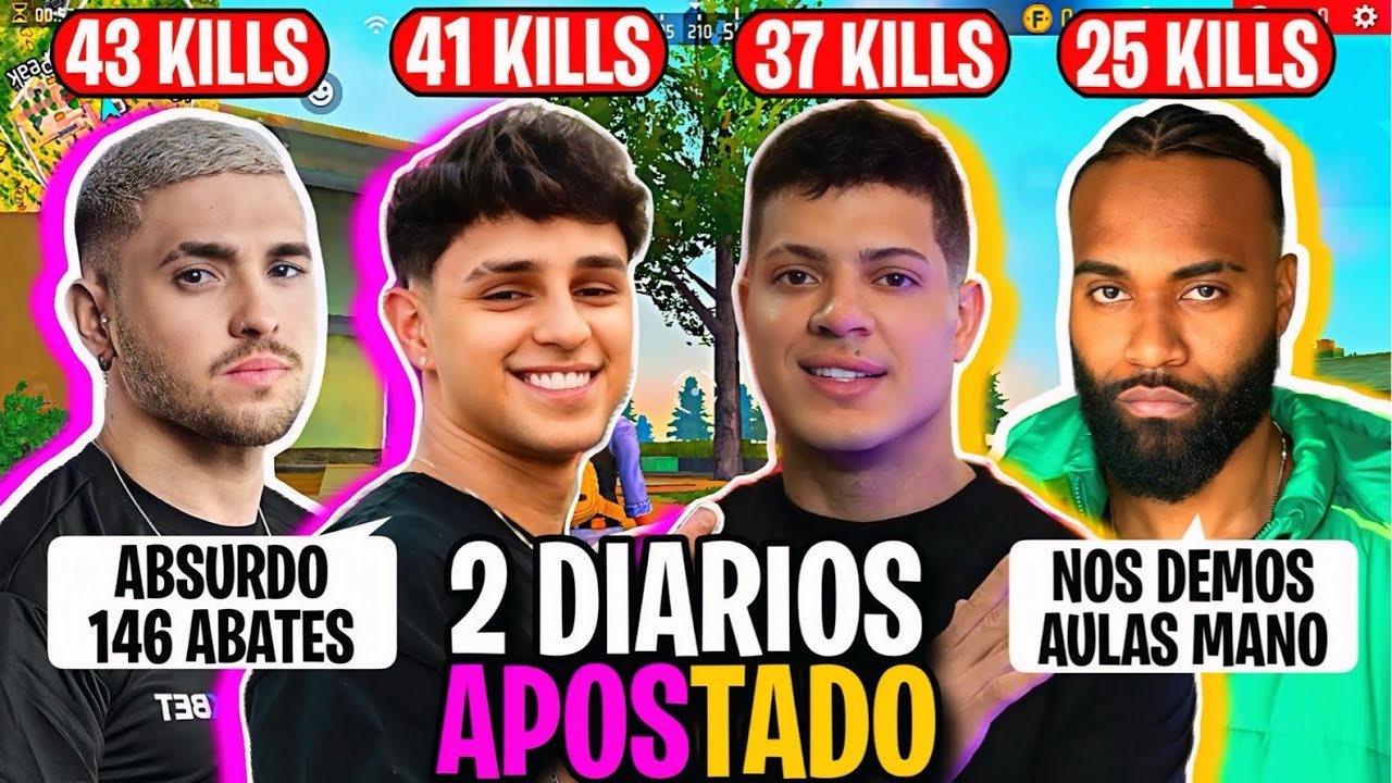 ABSURD0! F0RAM C4MPEÕES C0M 1 P0NT0 NA FRENTE DO TIME DO MEGA! 146 ABATES E RECORD ALCANÇADO!