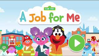SESAME STREET A JOB FOR ME! Fun Learning Game!